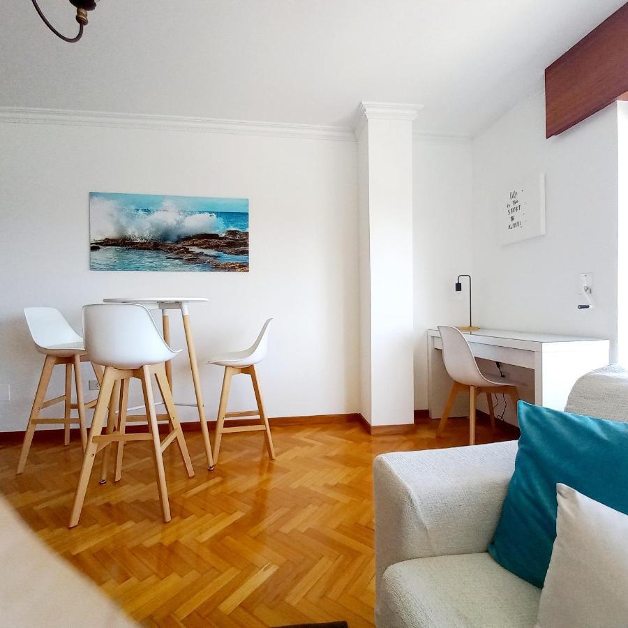 Apartamento Piso vista al mar en playa de Coroso Ribeira Exterior foto